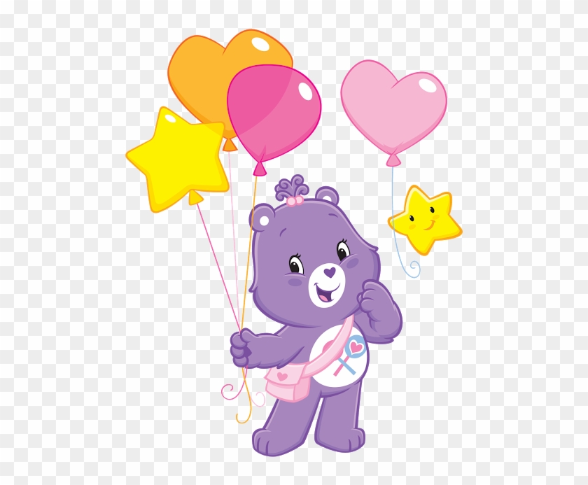 the purple care bear