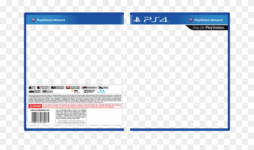 Ps4 Blank Cover, HD - 700x441(#1240584) - PngFind