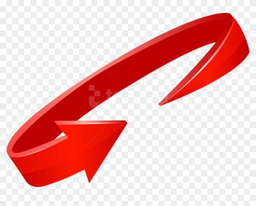 Free Png Download Red Circle Arrow Transparent Clipart - Red Round