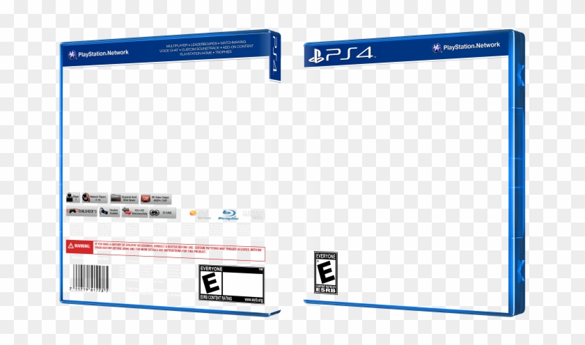 playstation 3 game case template