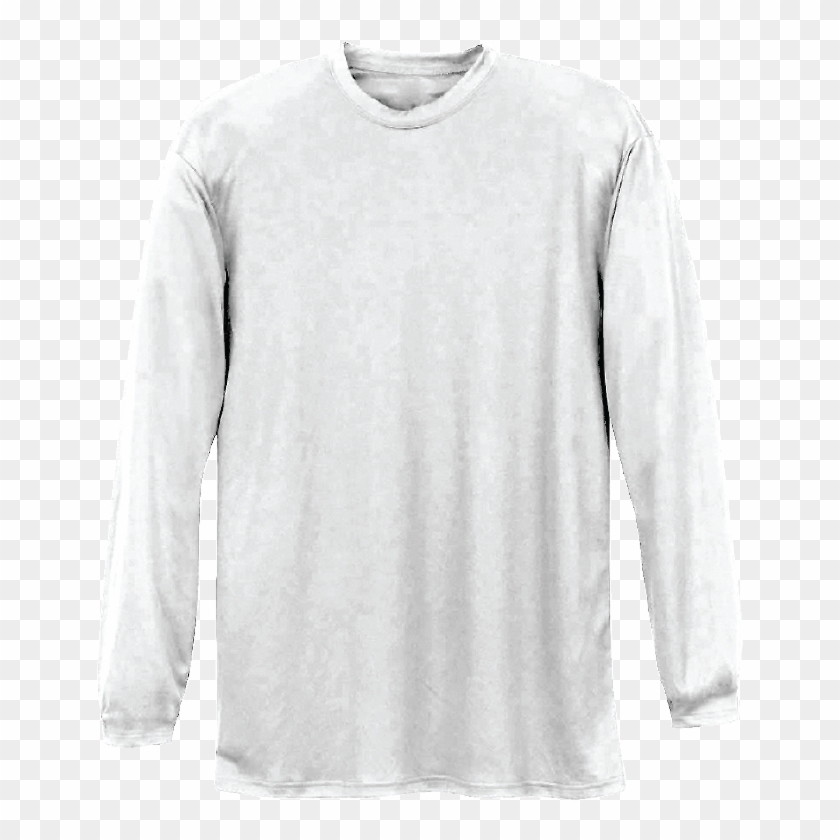 F Performance Unisex Tshirt - White Long Sleeve T Shirt Template, HD ...