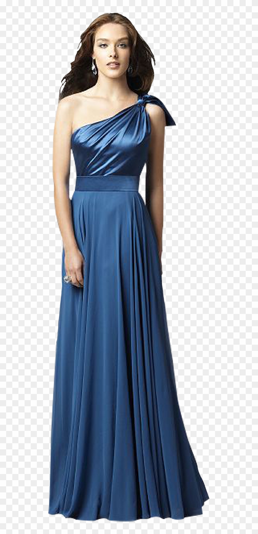 woman in blue dress Too Good to Pass Up Dress, Women's Royal Blue Dresses – CityLux Boutique main image 0