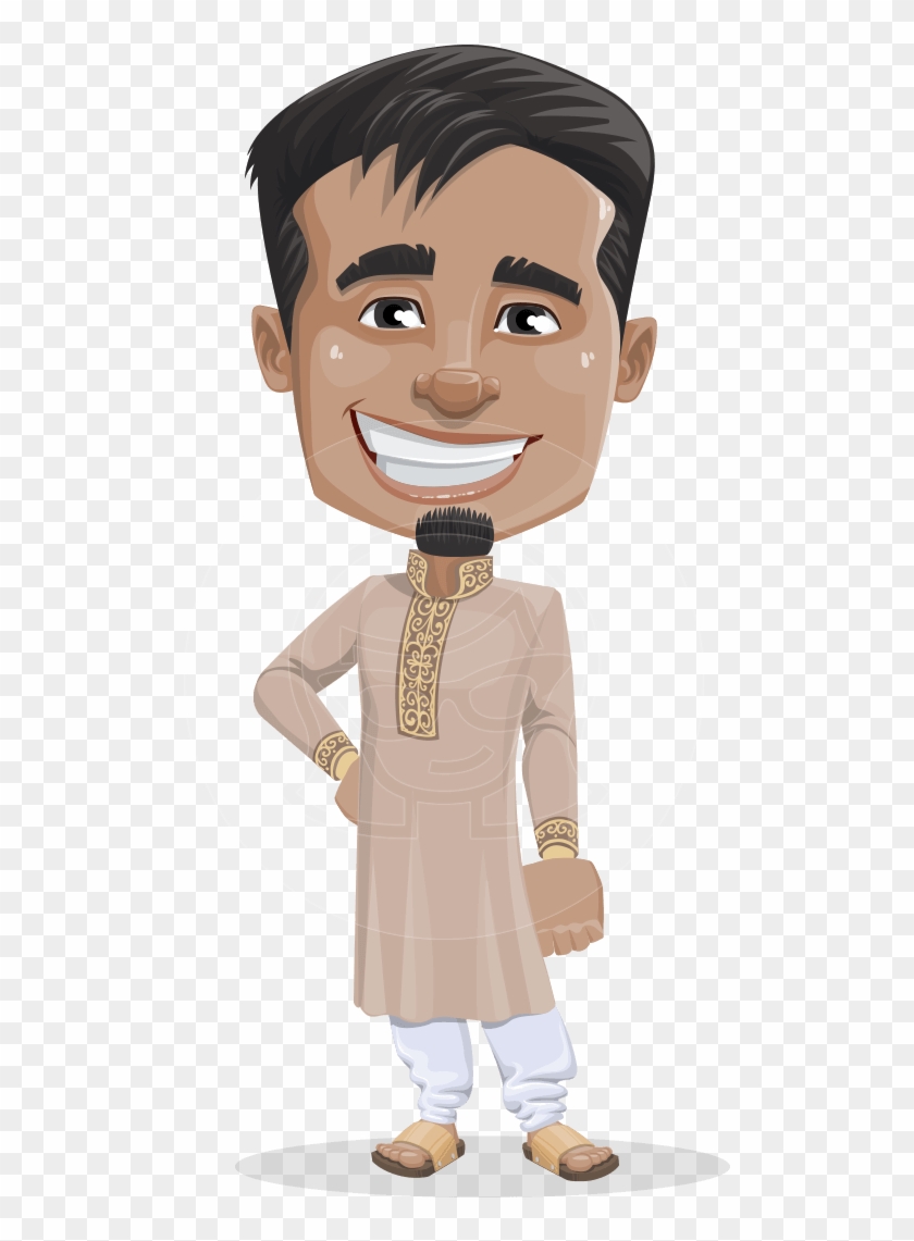 Vector Indian Man Cartoon Character Sunder The - Indian Man Cartoon  Characters, HD Png Download - 957x1060(#1246854) - PngFind