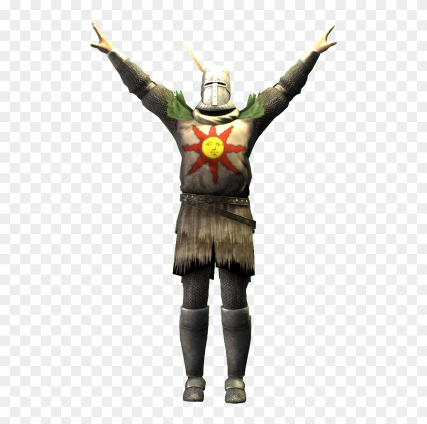 Solaire Praise The Sun Hd Png Download 509x810 Pngfind