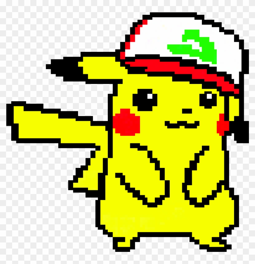 Pikachu Pixel Art Simple