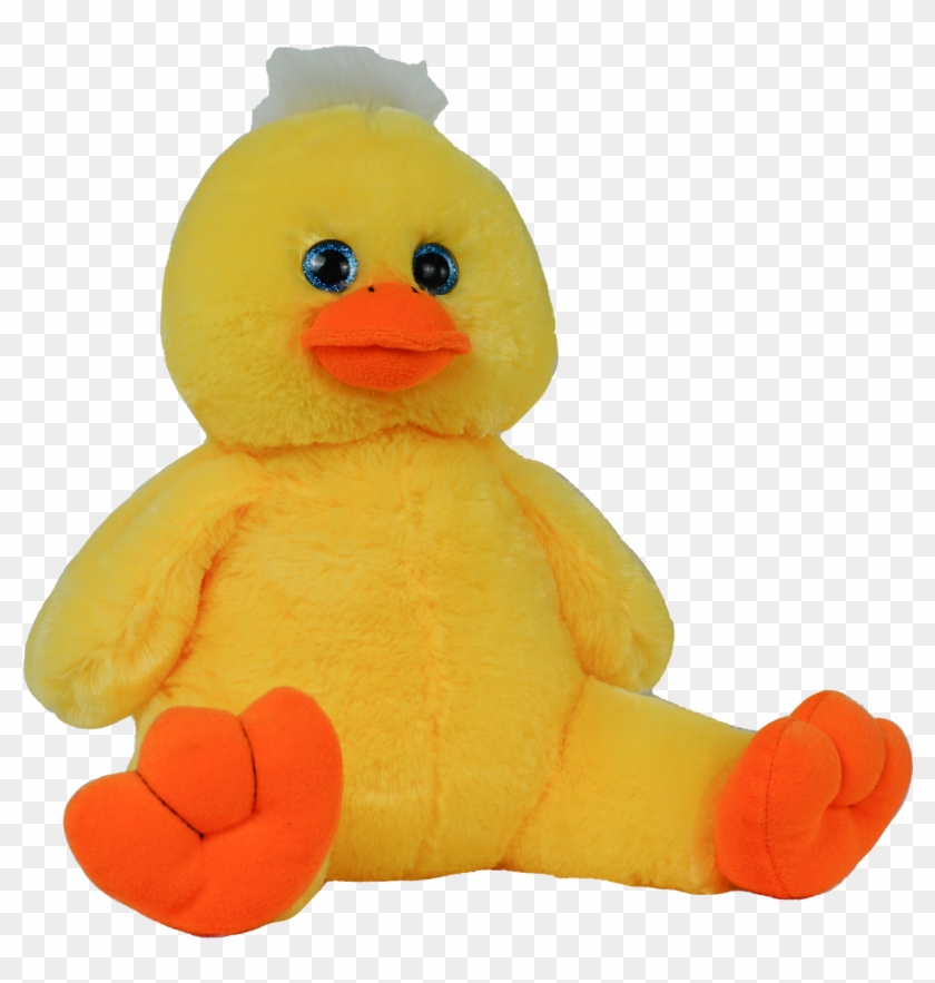 yellow duck cuddly toy
