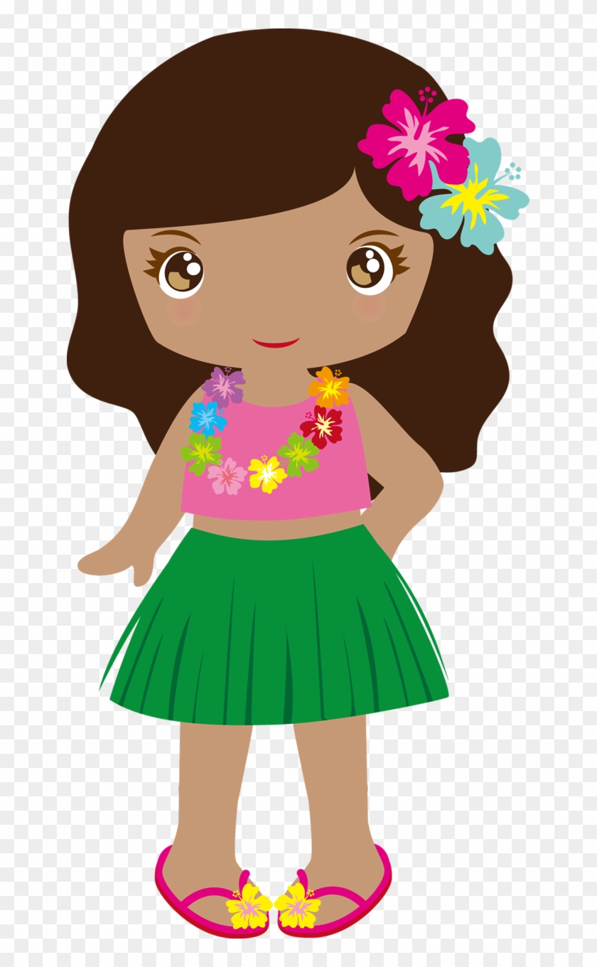 ○‿✿⁀summer‿✿⁀○ Hawaiian Luau Party, Tropical Party, - Hawaiian Girl  Clipart, HD Png Download - 651x1280(#1260086) - PngFind