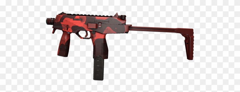Red Camo Ii - Mp9 Red Camo, HD Png Download - 600x600(#1265457) - PngFind