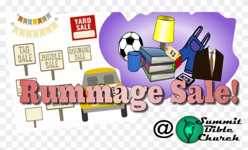 Rummage Sale - Yard Sale Clip Art Free, HD Png Download - 960x540 ...