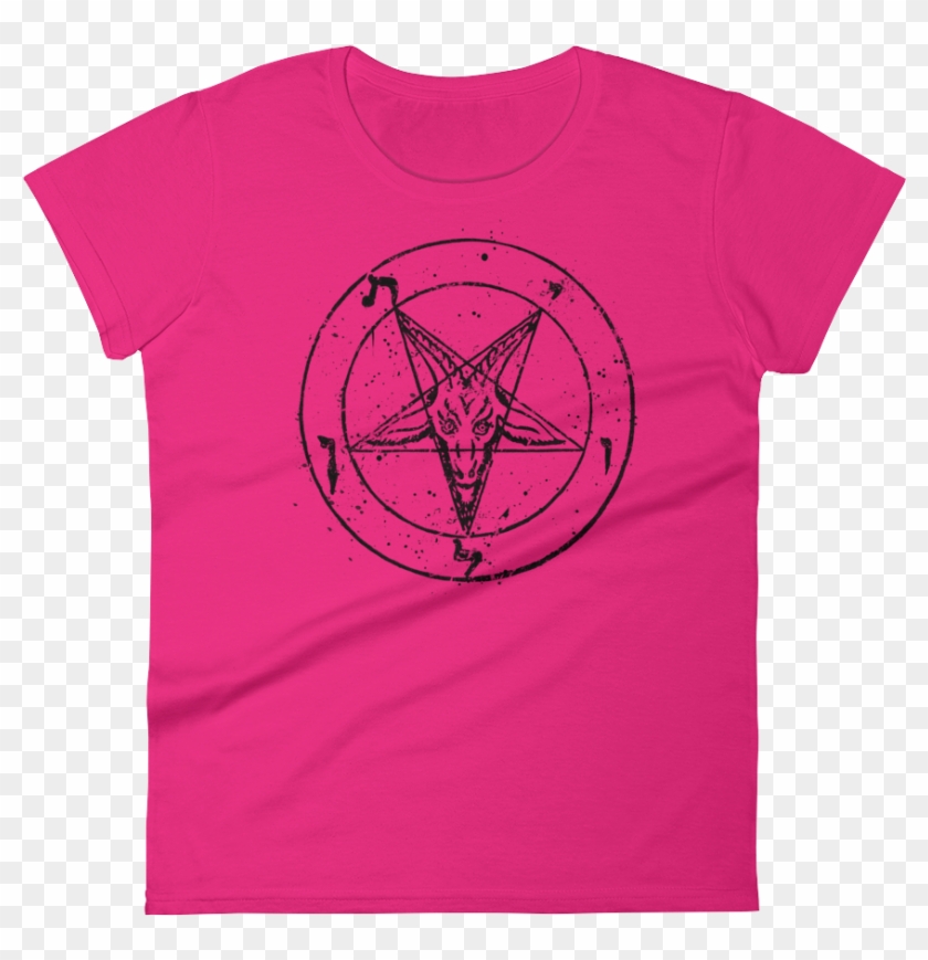 Download Pentagram Mockup Flat Front Hot Pink Original - Active ...