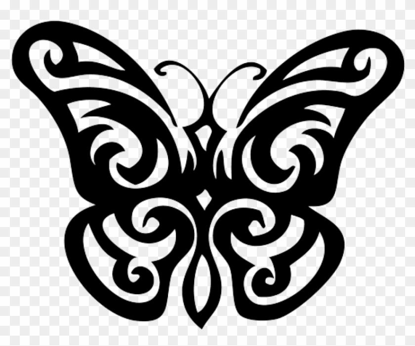 Free Png Butterfly Tattoo Png Image With Transparent - Butterfly Tattoo  Transparent Background, Png Download - 850x672(#1268875) - PngFind