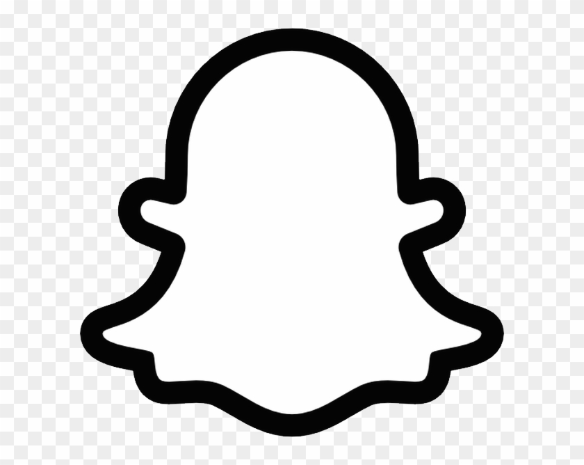 Snapchat Logo Png Snapchat Icon White Png Transparent Png 610x5 Pngfind