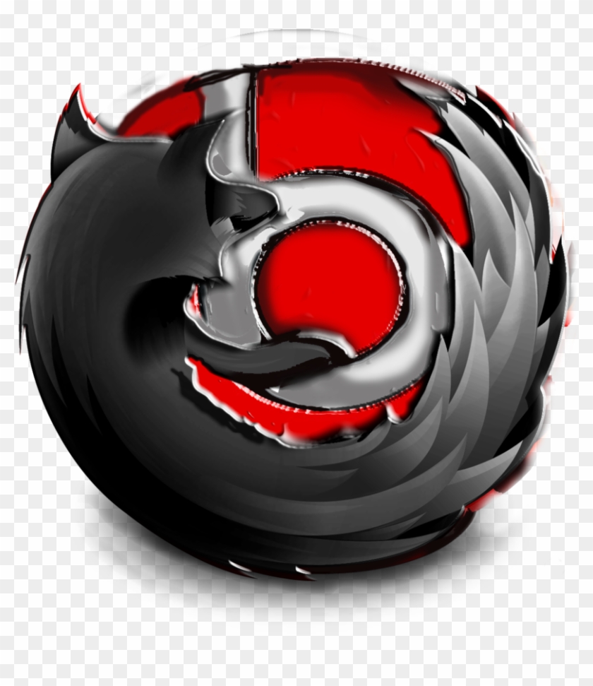 Mozilla Firefox Beat Png Logo Black And Red Firefox Icon Transparent Png 900x900 Pngfind