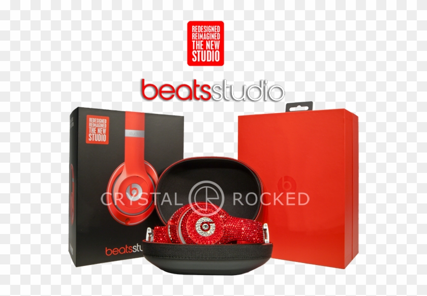 Beats Studio3 Wireless Over Ear Headphones Swarovski Beats By Dr Dre Solo Hd Package Hd Png Download 600x600 Pngfind