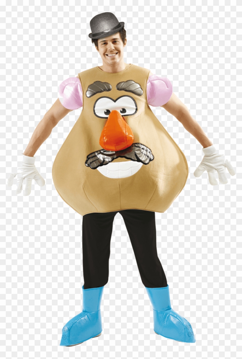 Adult Mr Potato Head Costume - Cartoon Character Fancy Dress, HD Png  Download - 800x1268(#1278004) - PngFind