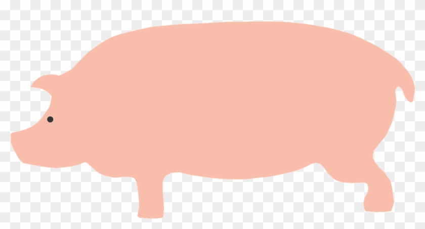 vector pig cartoon side view hd png download 1280x640 1292456 pngfind