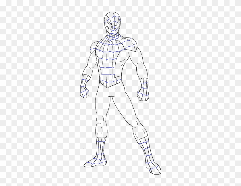Update 155+ spider man full body drawing - vietkidsiq.edu.vn