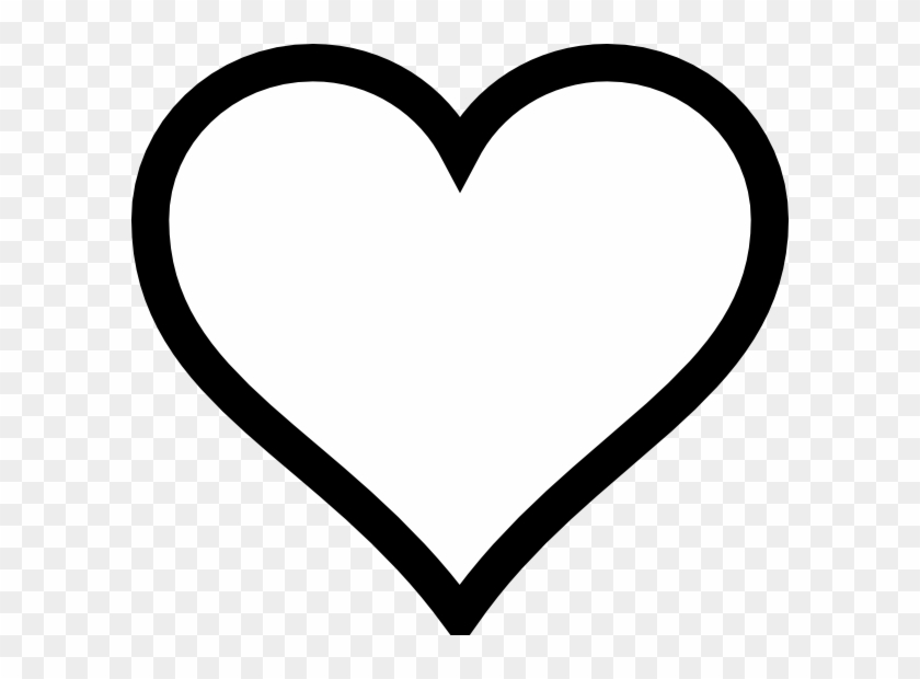 Heart Outline Clip Art - Heart Cartoon Outline, HD Png Download - 600x540(#1294143) - PngFind Heart Outline Clip Art - Heart Cartoon Outline, HD Png Download - 600x540(#1294143) - PngFind