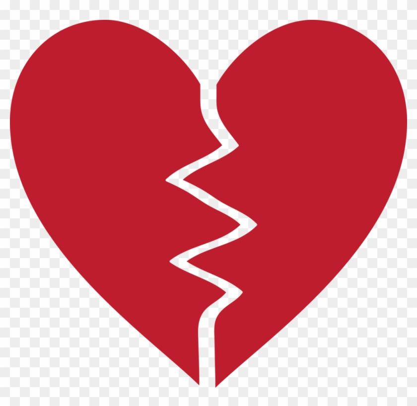 Broken Heart Cartoon - Cartoon Broken Love Heart, HD Png Download -  1024x949(#1294188) - PngFind