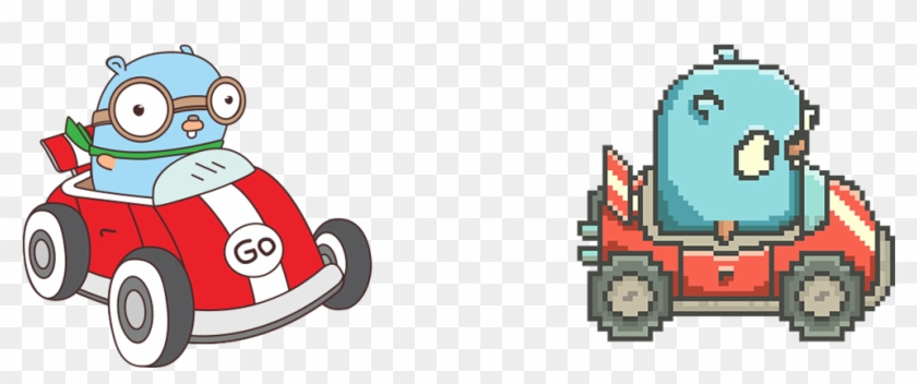While Doing Some Research On The Whole Pixel Art Thing, - Golang Gopher ...