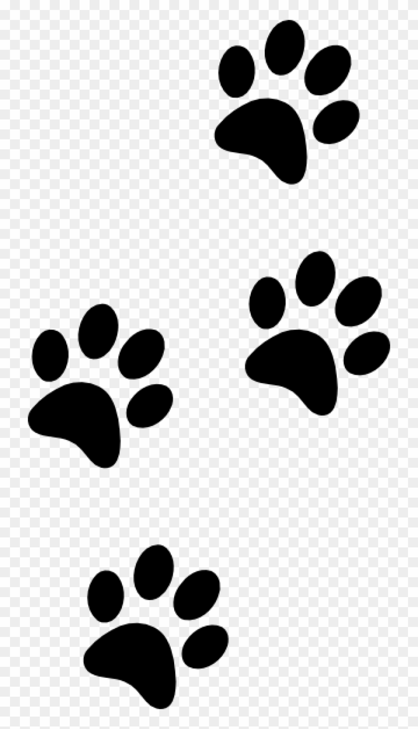 Download Png Dog Foot Print Clipart Transparent Png 538x1024