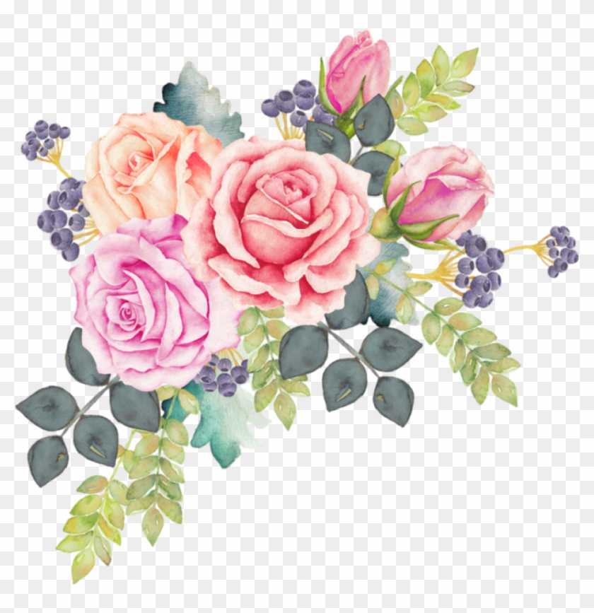 Download Free Png Download Watercolor Floral Wreath Png Images ...