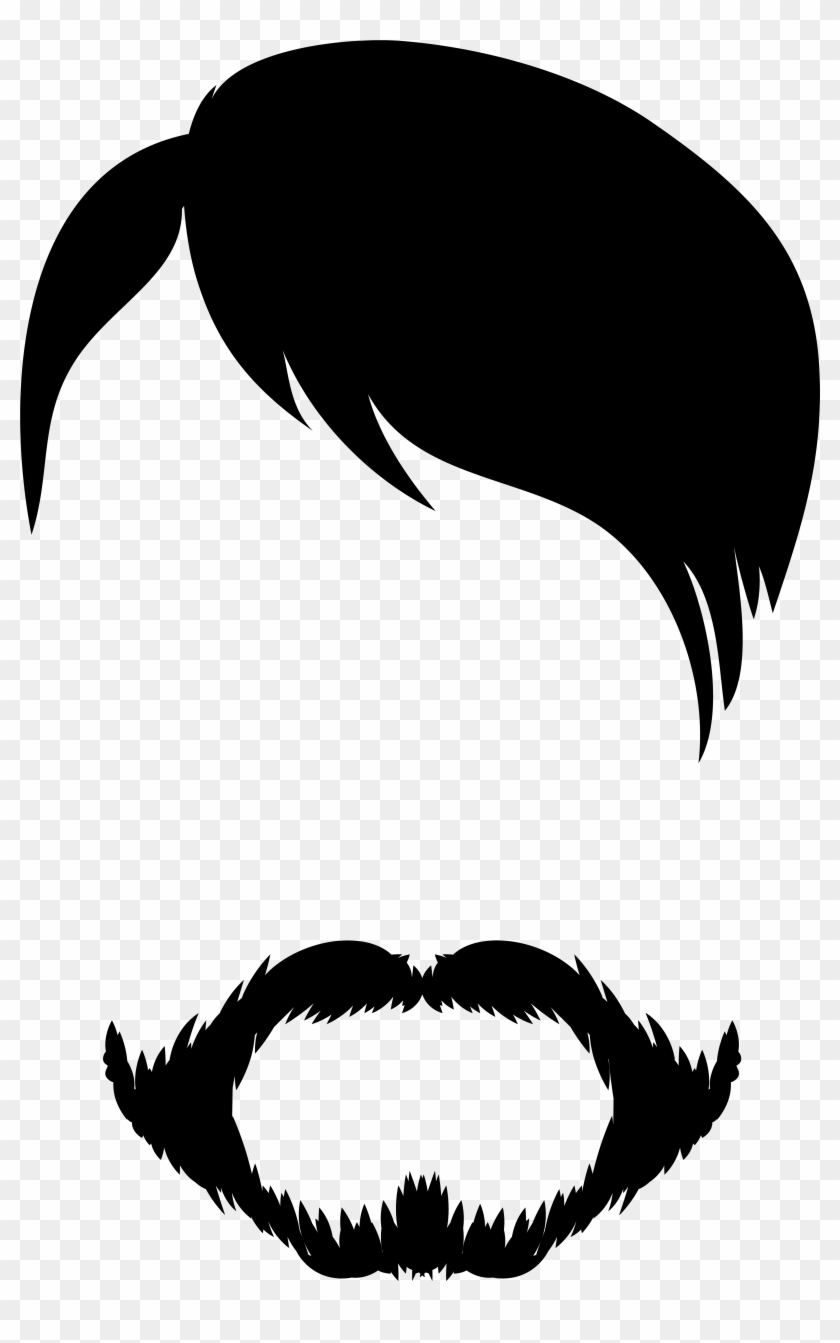 Male Hair And Beard Clip Art Gallery Yopriceville High , Png