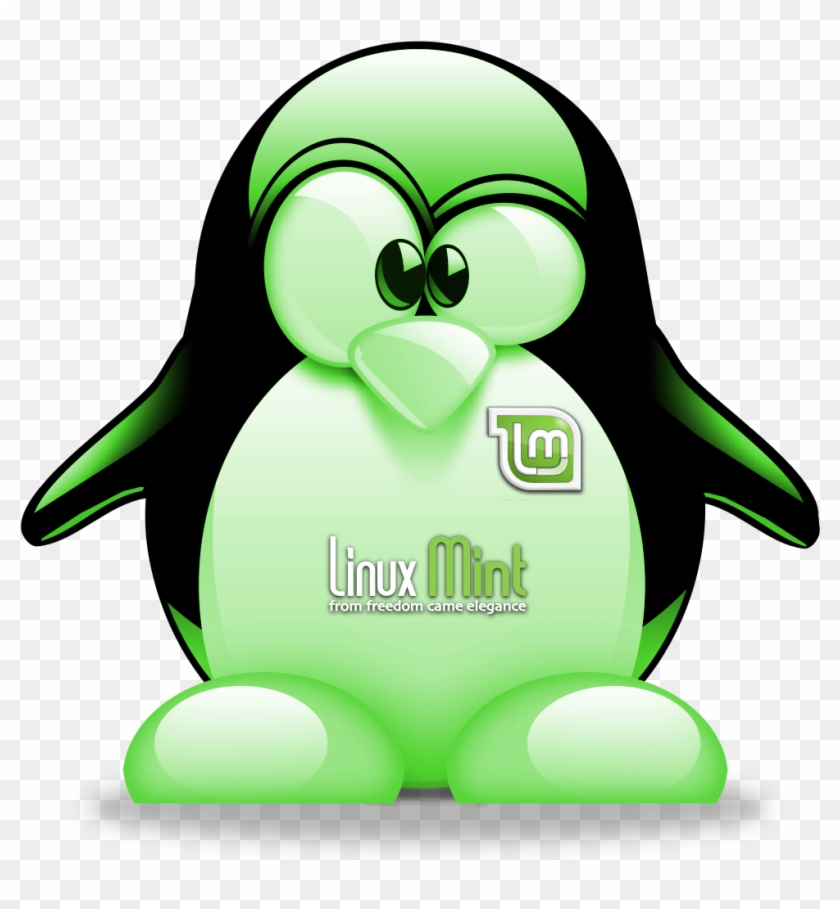 Http Imgur Com Lx1yk Tux Linux Mint Hd Png Download