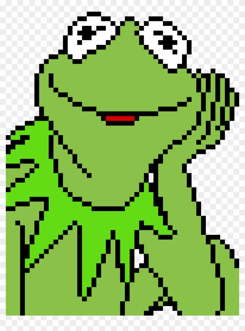 Kermit The Frog - Kermit Pixel Art, HD Png Download - 882x1152(#138702