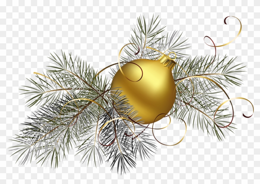 Gold Christmas Clip Art - Christmas Balls Transparent Background, HD Png  Download - 1200x793(#1301655) - PngFind