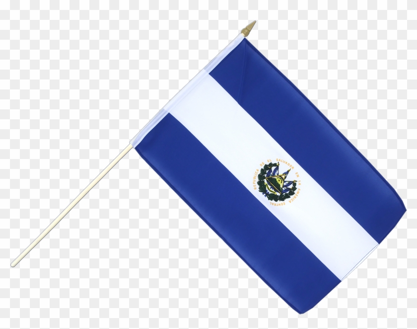 Hand Waving Flag - El Salvador Hand Flag, HD Png Download - 1500x1260 ...