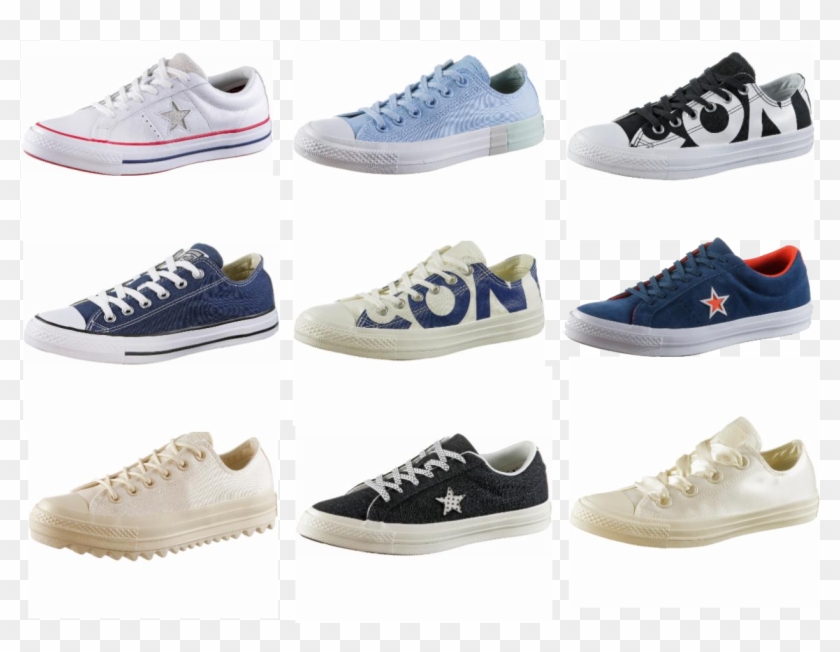 Low Top Chucks Have, In Contrast To The High Top Models - Original ...