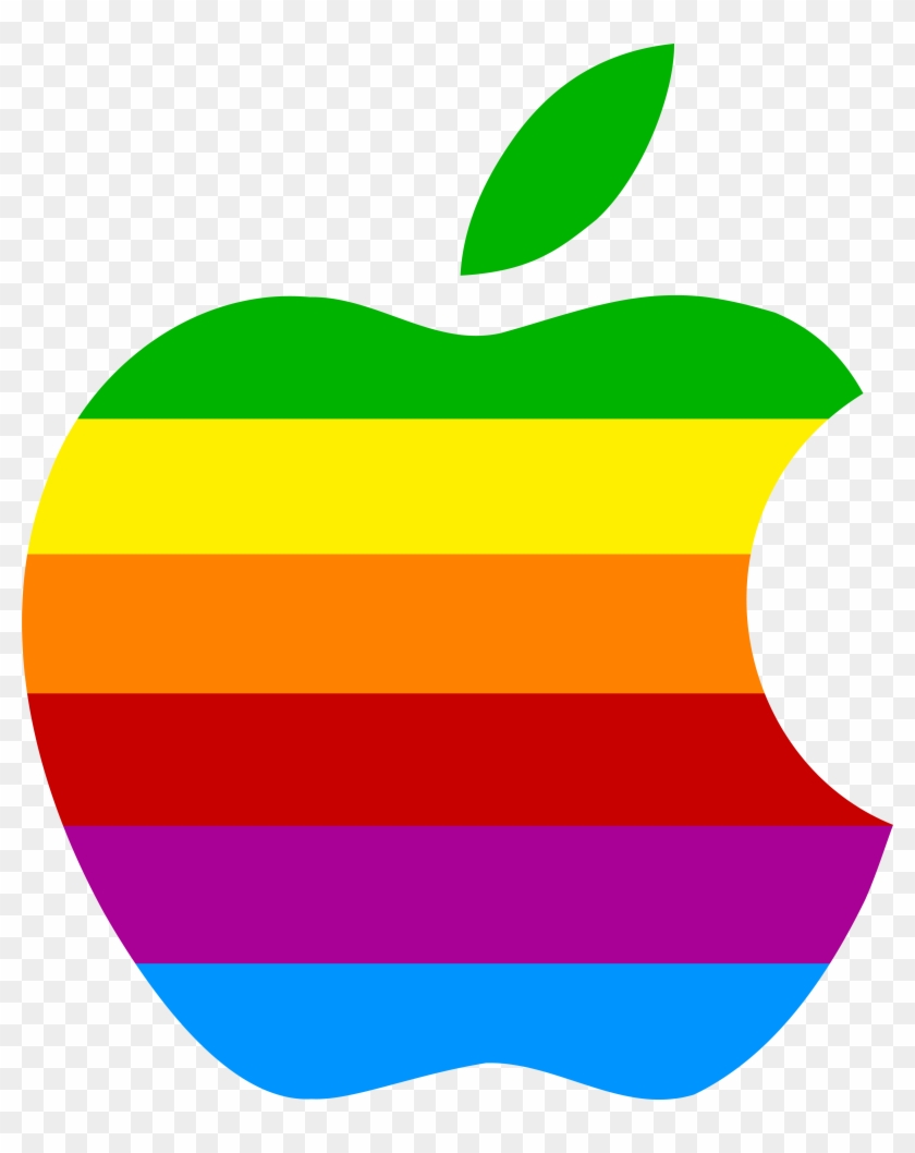 Apple Logo Rainbow Hd Png Download 4125x5000 1311292 Pngfind