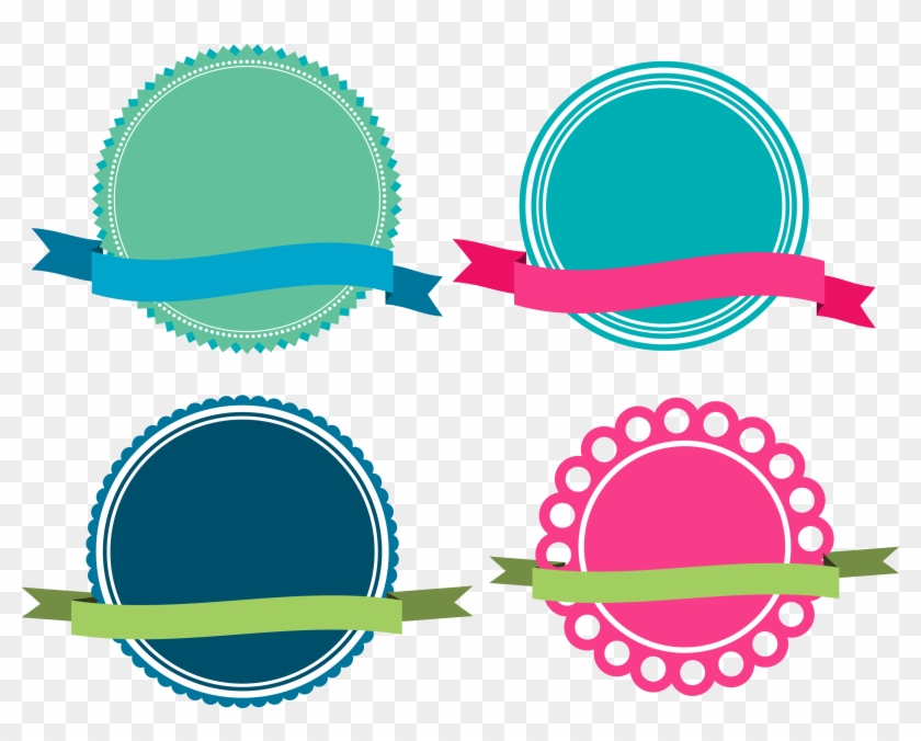 Award & Ribbon Design - Ribbon Around A Circle, HD Png Download ...