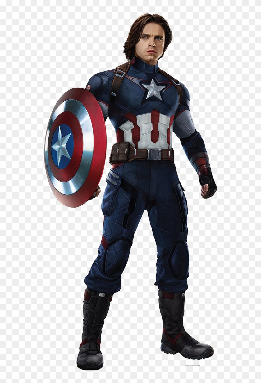 Captain America Bucky Barnes Captain America Full Body Hd Png Download 561x1164 Pngfind