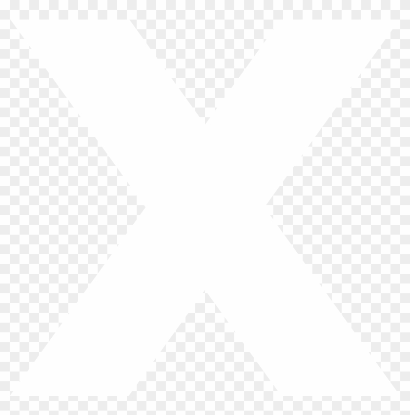 X - Transparent White X Png, Png Download - 1746x1682(#1320307) - PngFind
