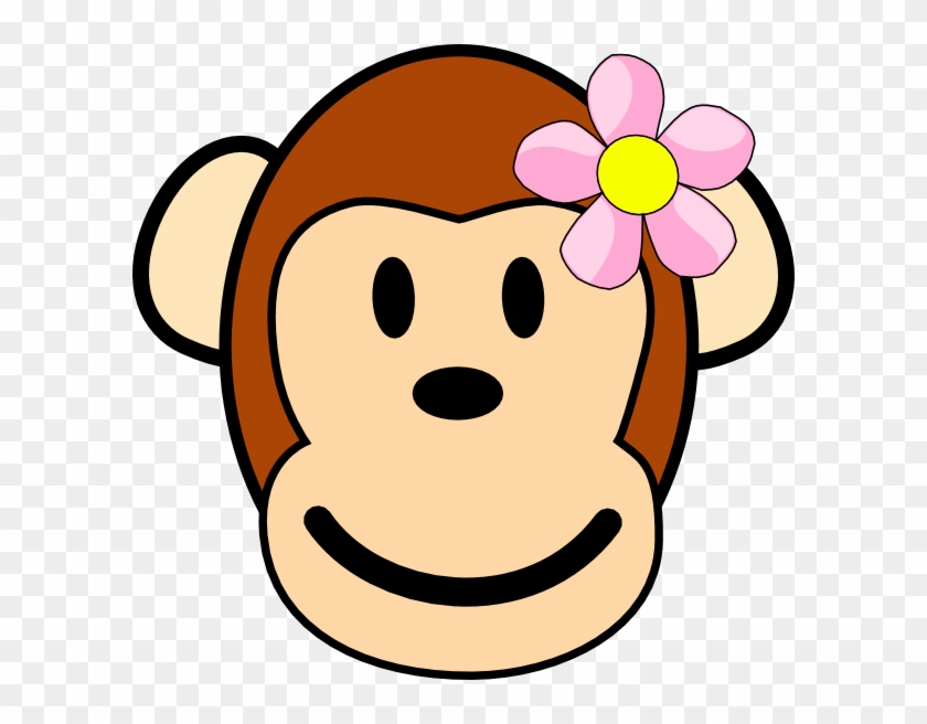 Clip Art Baby Monkey Clipart - Monkey Clip Art, HD Png Download -  600x576(#1321596) - PngFind