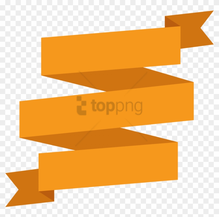Free Png Orange Ribbon Banner Png Image With Transparent Orange
