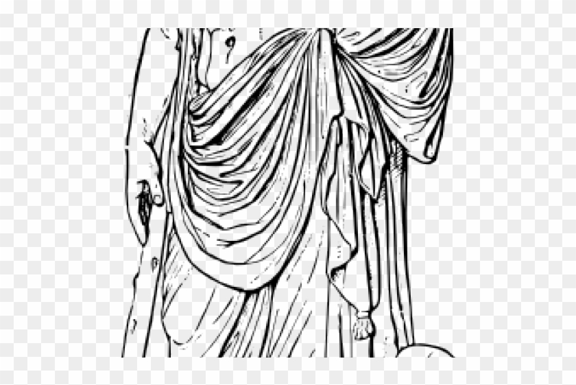 Statue Clipart Roman Bust Greek Statue Clipart, HD Png Download