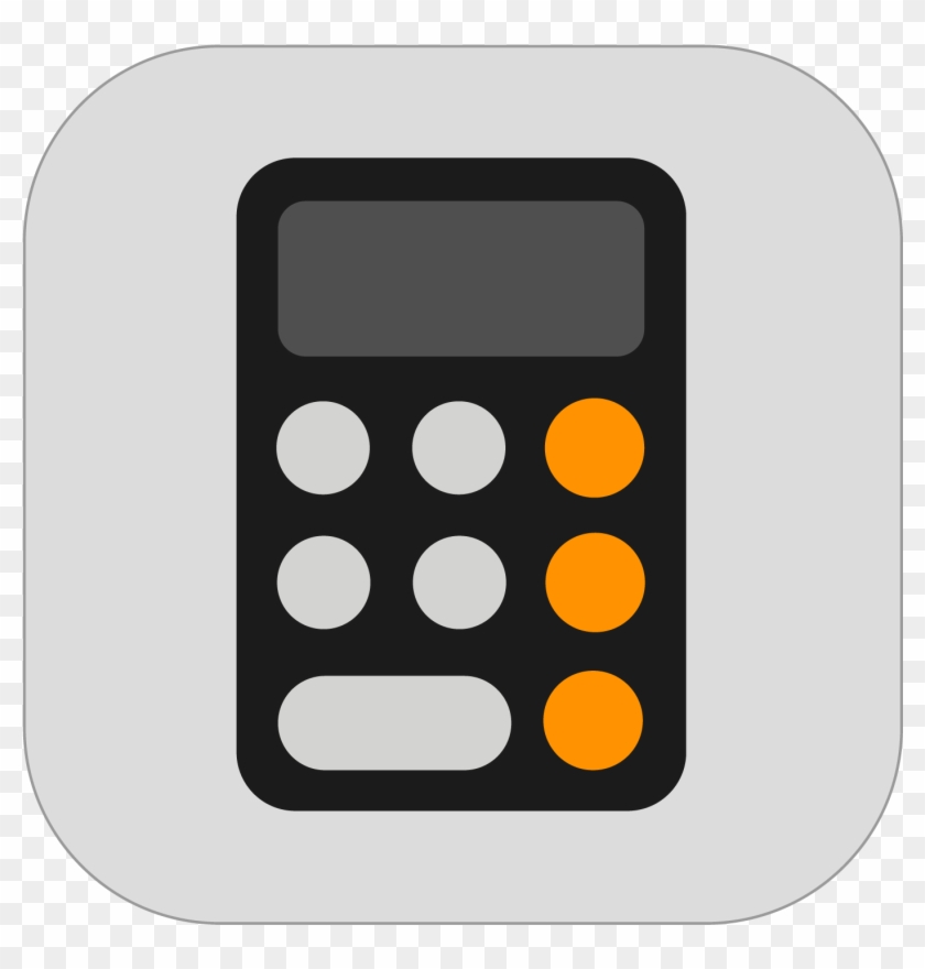 Ios 11 Calculator Icon, HD Png Download - 1601x1600(#1327202) - PngFind
