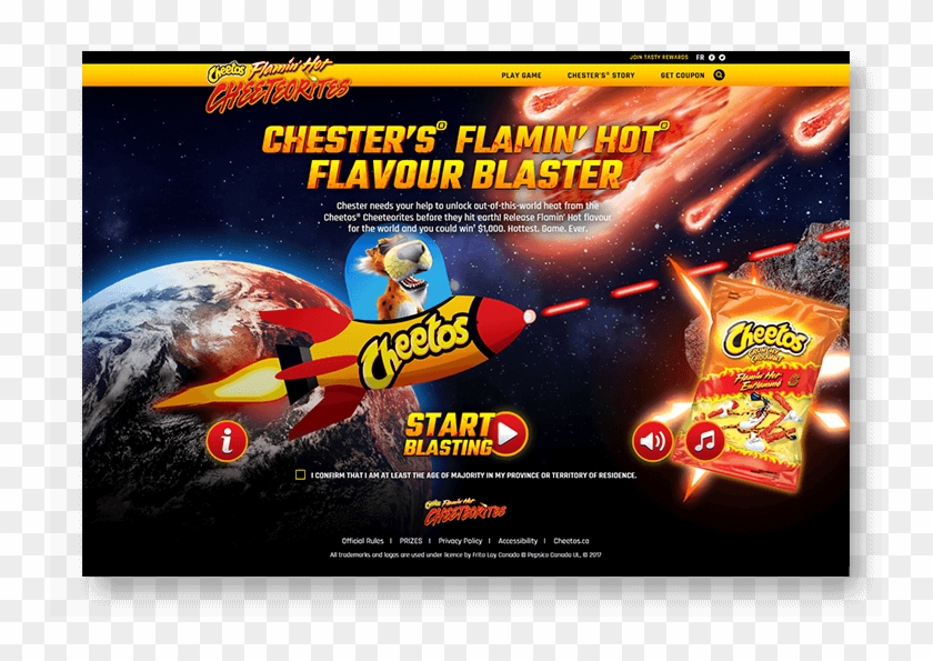 Big Screen Mobile - Cheetos, HD Png Download - 749x515(#1330342) - PngFind