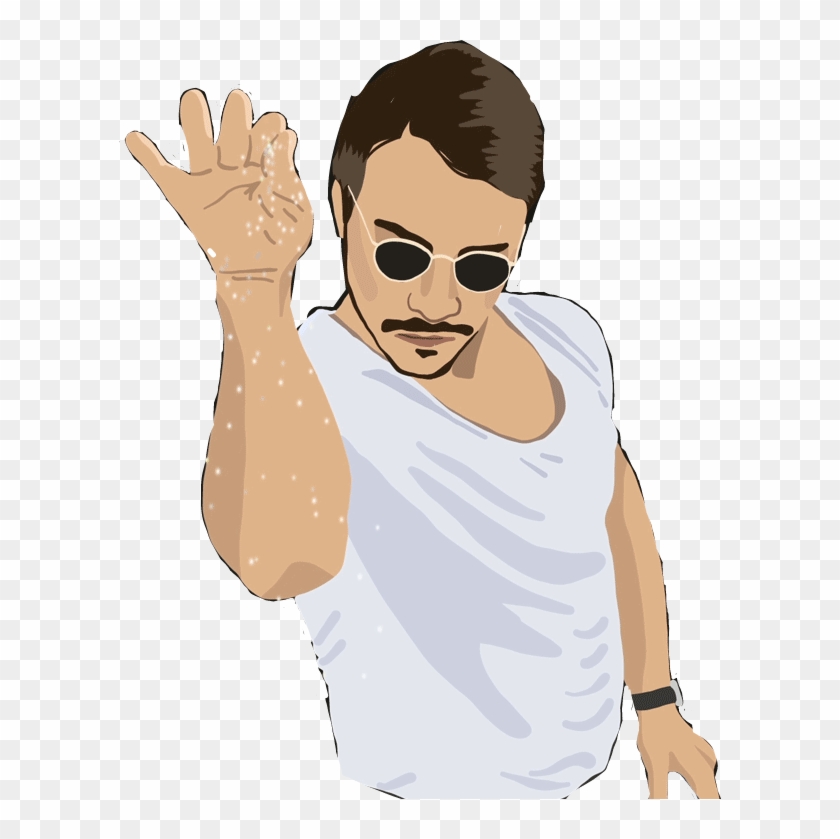 Salt Bae Sticker , Png Download - Salt Bae, Transparent Png - 602x759