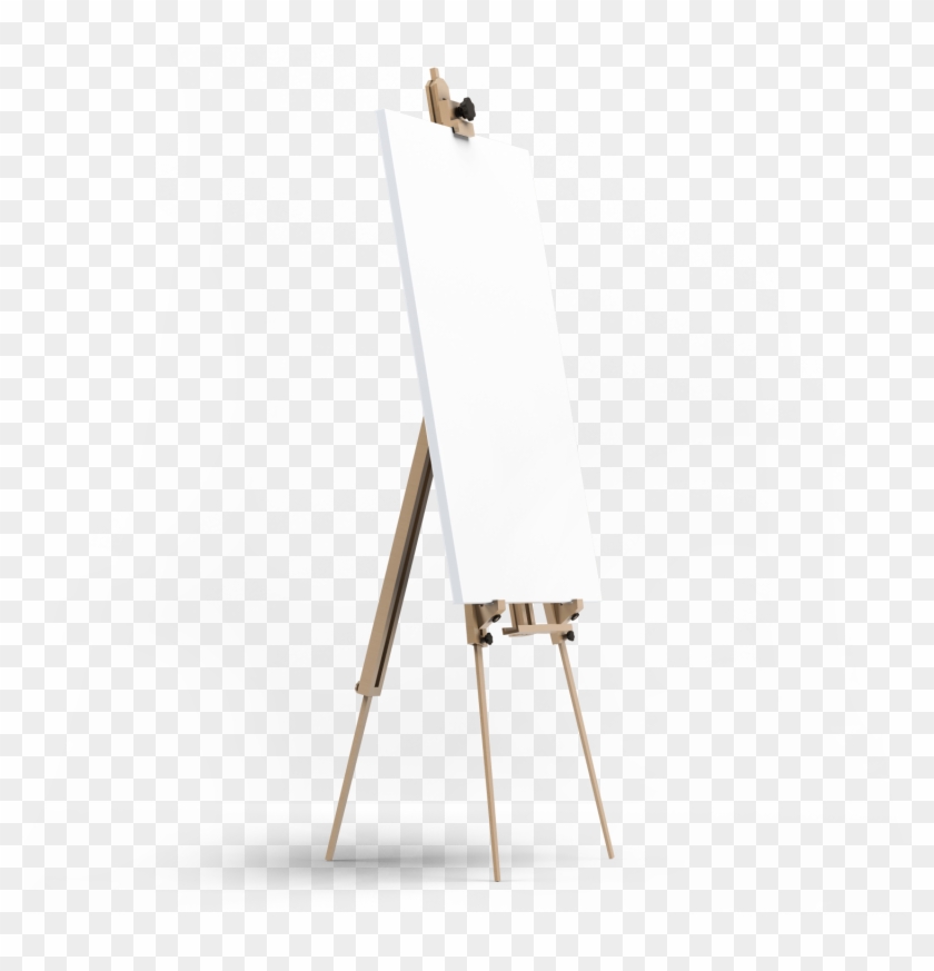 3 Art Easel Canvas Portrait - Canvas Easel Portrait, HD Png Download