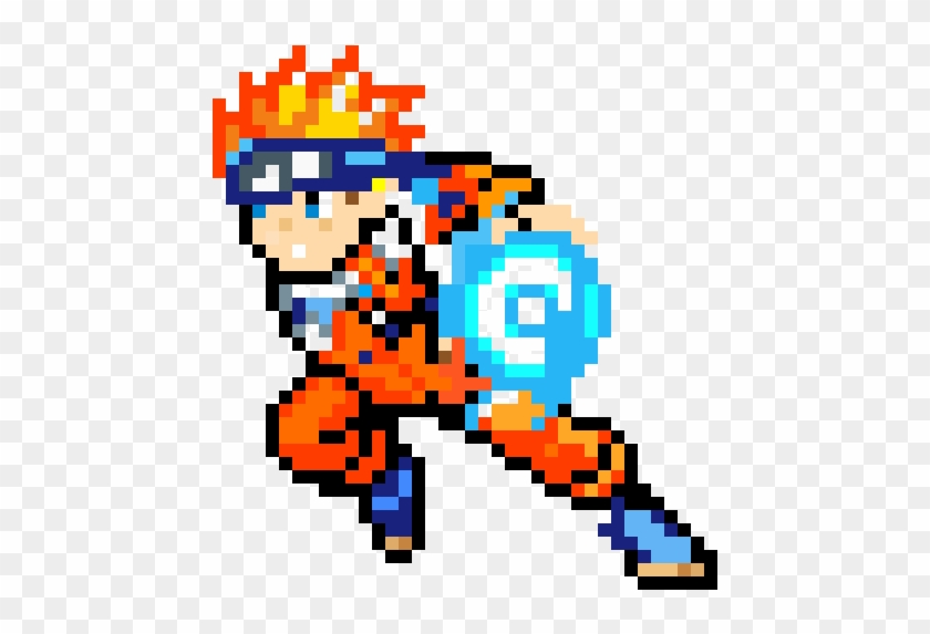 Naruto Pixel Art Hd Png Download 10x10 Pngfind