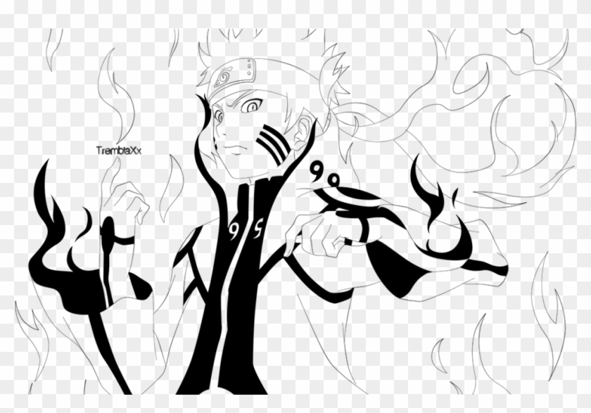 Rasengan Wallpaper Source - Nine Tails Naruto Drawing, HD Png Download -  983x641(#1333351) - PngFind