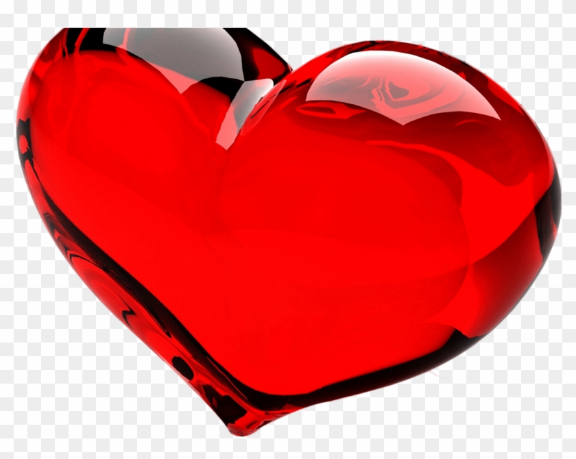 Red Heart Transparent Background - 3d Heart Transparent Background, HD Png  Download - 1368x855(#1337774) - PngFind