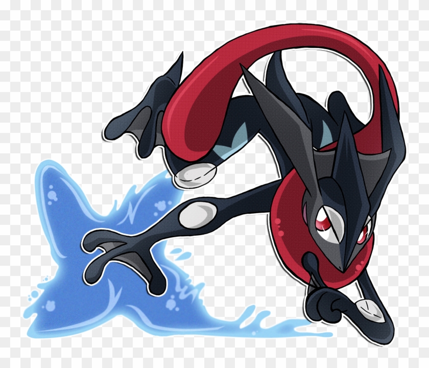 Greninja Shiny Pixel Art, HD Png Download , Transparent Png Image - PNGitem