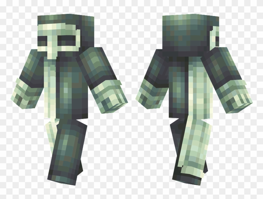 Plague Doctor - Minecraft Skins Cool Green, HD Png Download(804x576) - PngF...