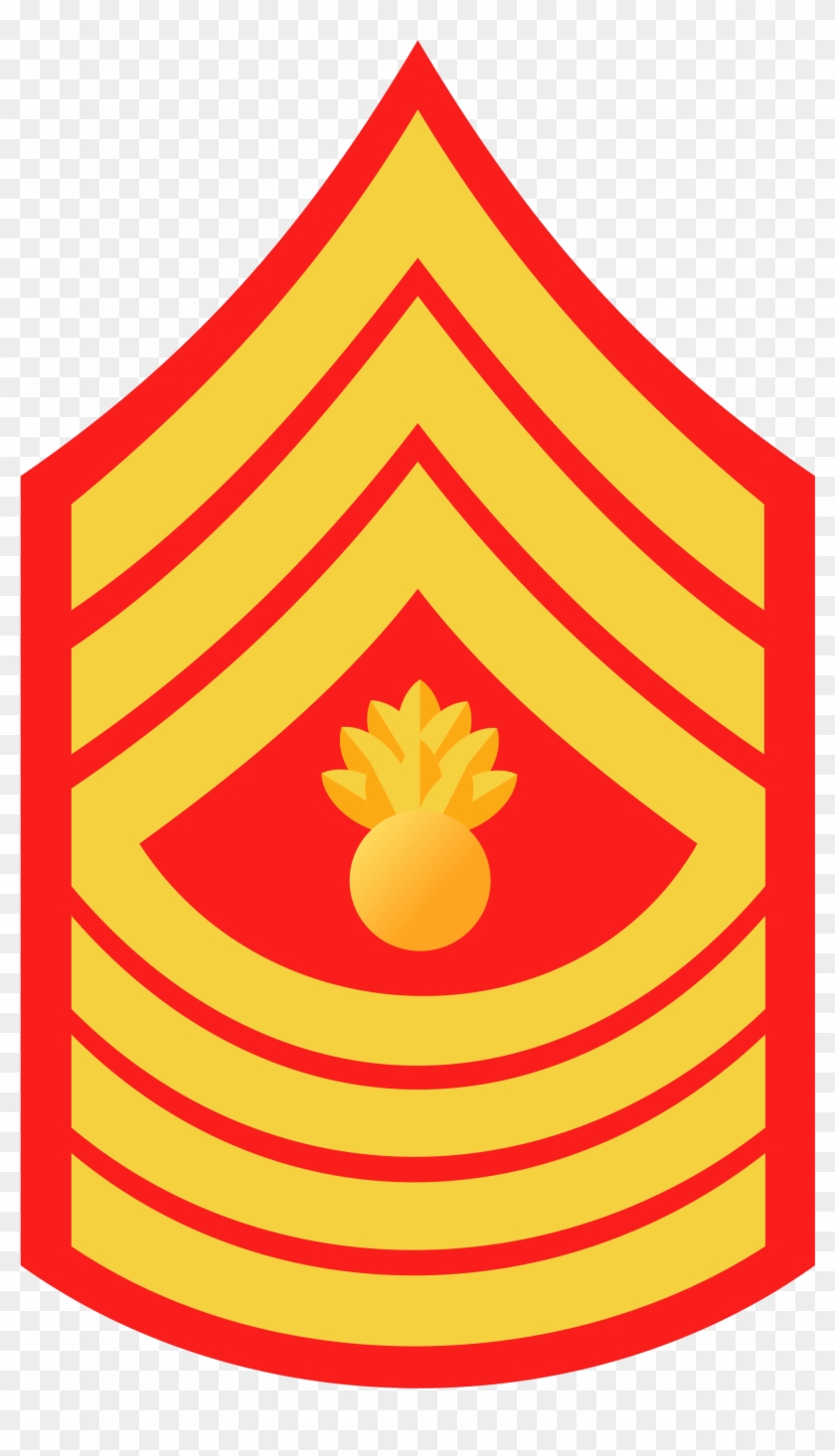 Master Guns Sergeant Major Of The Marine Corps Rank Hd Png Download