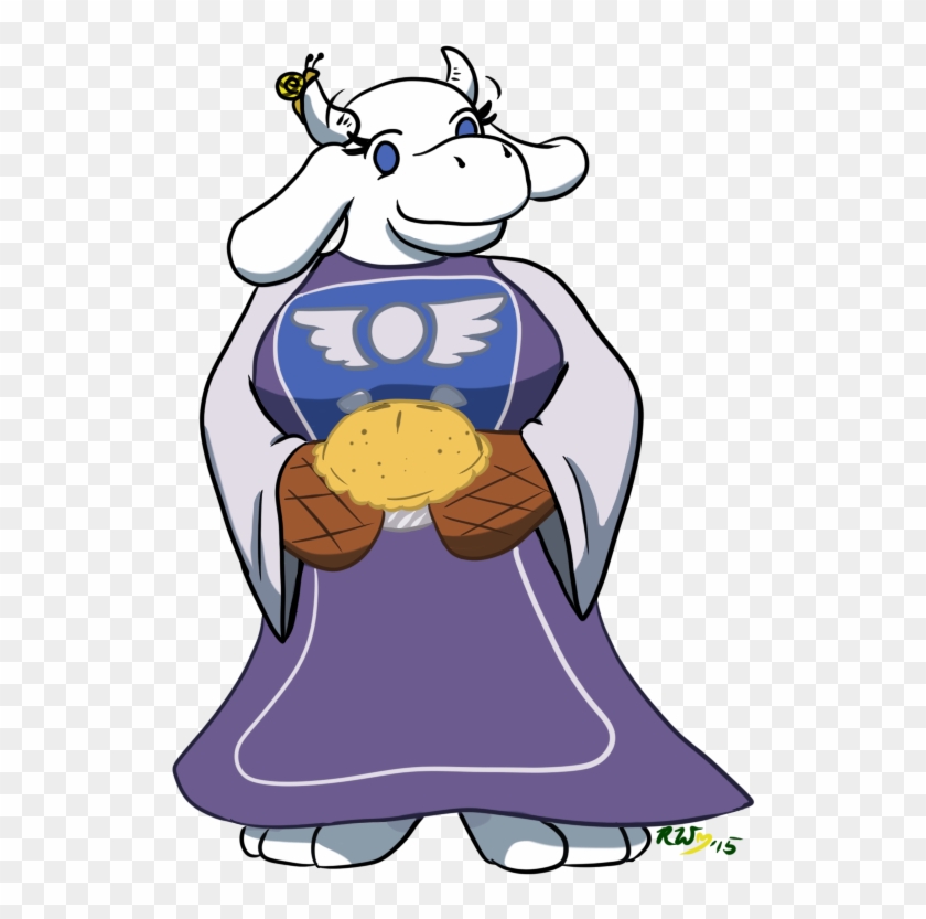 A Doodle Of Toriel From The Game Undertale Cartoon Hd Png Download 571x768 Pngfind